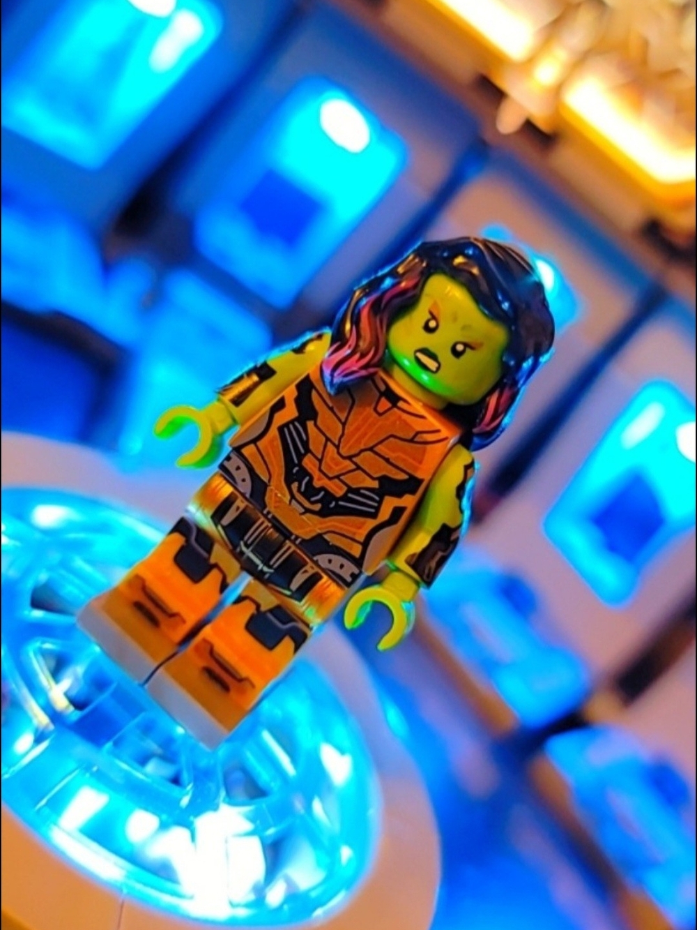 Guardians Of The Galaxy Gamora Minifigure Lego Compatible